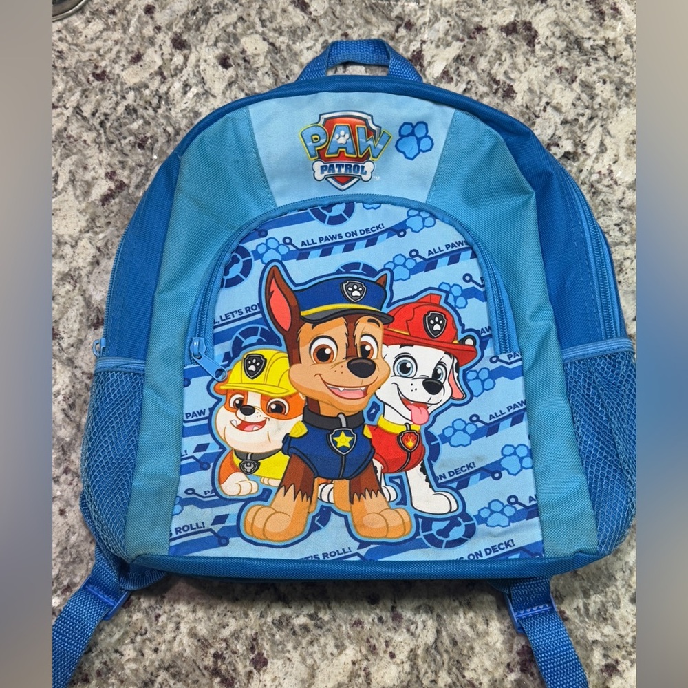 Paw Patrol Blue Backpack